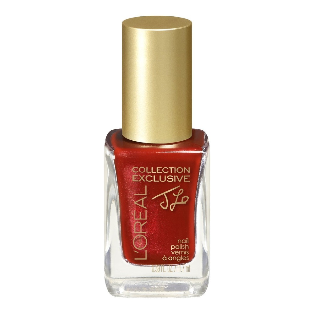 LOreal Paris Collection Exclusive Jennifers Red 725 Nail Polish JLo 0.39 fl oz